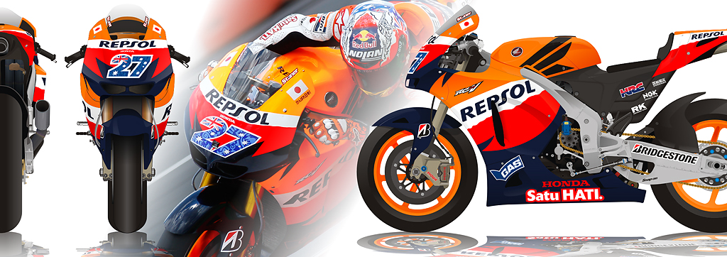 Repsol Honda Team 2011 Image Spirit