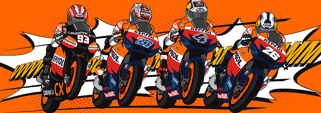 Repsol Honda Team | 2011 MotoGP Design