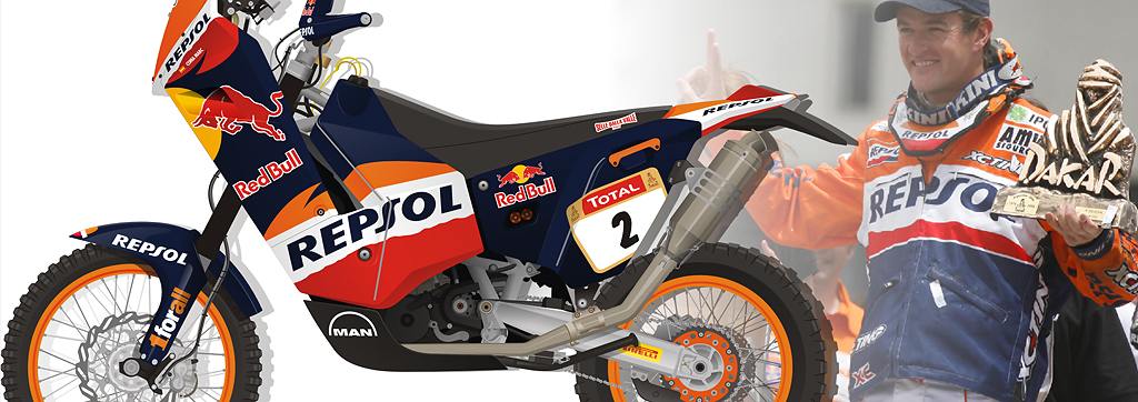 KTM Repsol Team | Marc Coma Dakar Winner
