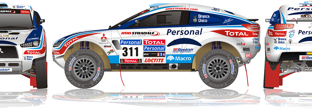 Orly Terranova | Dakar Mitsubishi Racing Lancer