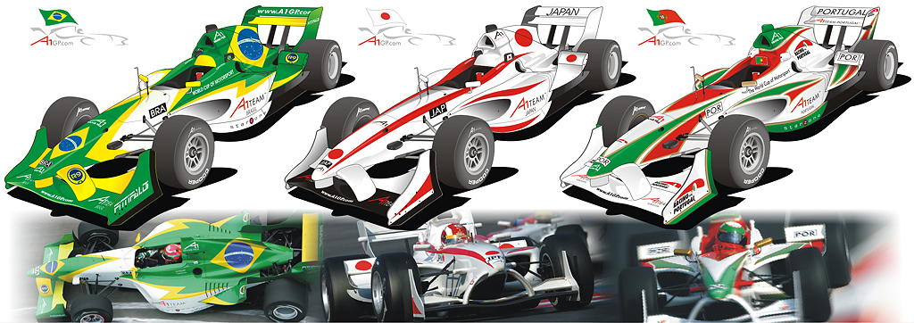 A1 GP Brazil  |  A1 GP Japan  |  A1 GP Portugal 