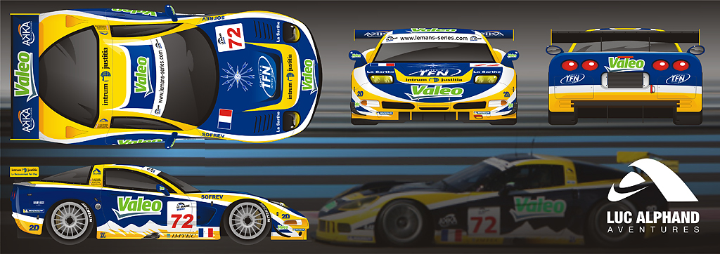 Luc Alphand | Corvette C6 LMS