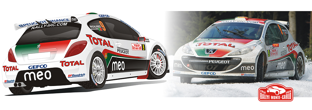 Peugeot Sport Portugal | Bruno Magalhes, Peugeot 207 S2000 Monte Carlo Rally